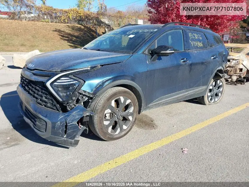 KNDPXCAF7P7107806 2023 Kia Sportage