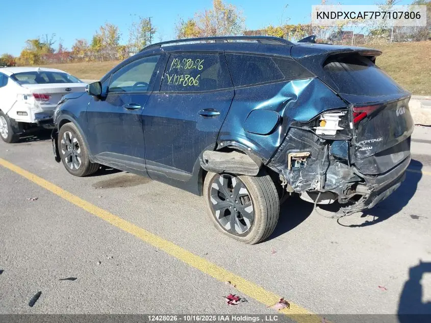 KNDPXCAF7P7107806 2023 Kia Sportage