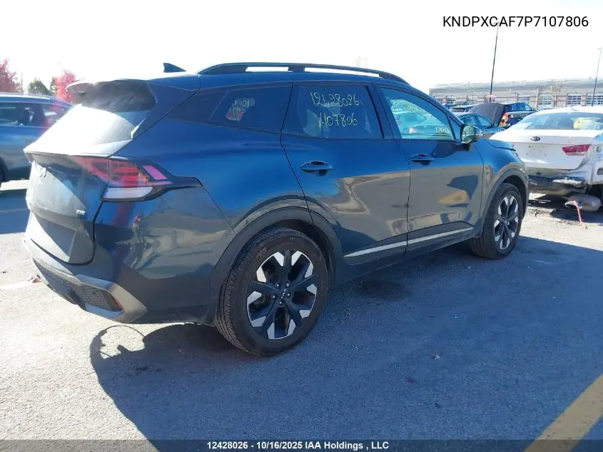 KNDPXCAF7P7107806 2023 Kia Sportage