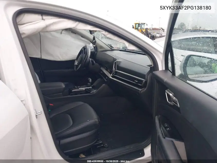 5XYK33AF2PG138180 2023 Kia Sportage Ex