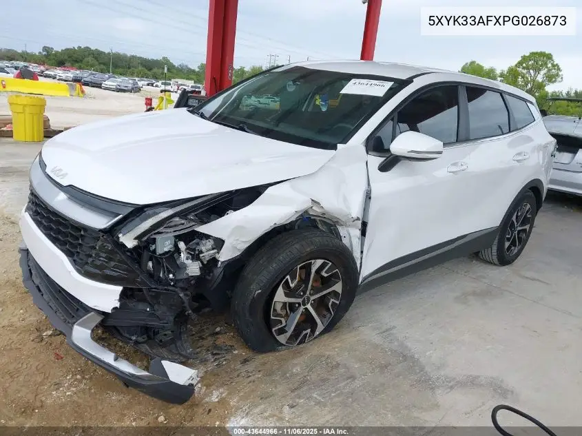 5XYK33AFXPG026873 2023 Kia Sportage Ex