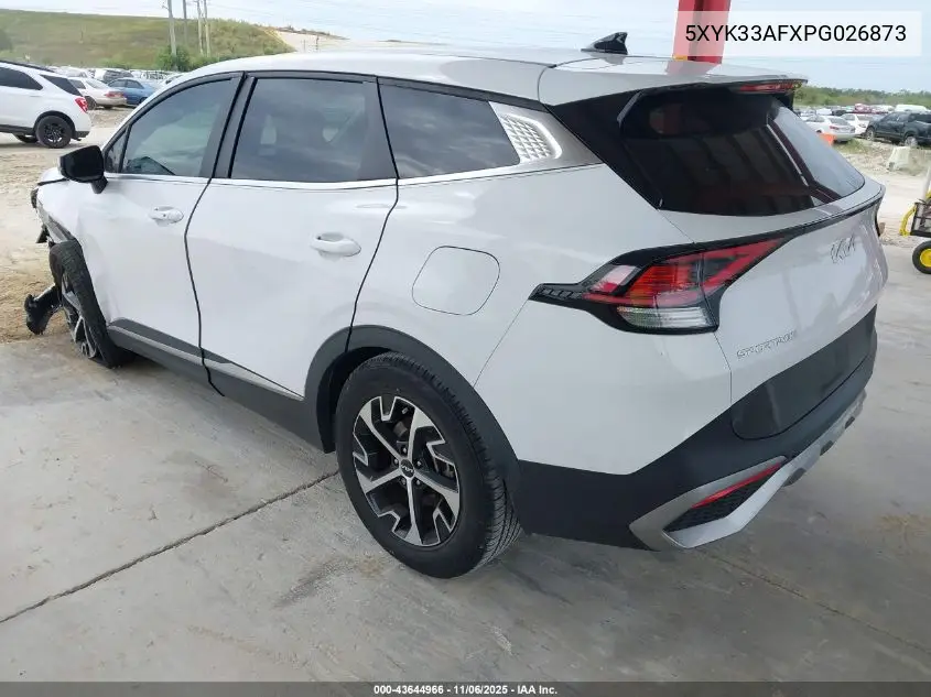 5XYK33AFXPG026873 2023 Kia Sportage Ex