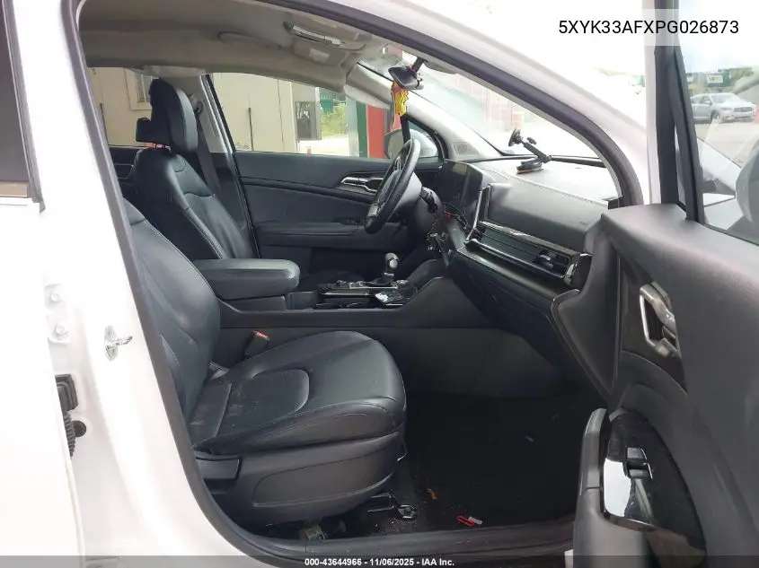 5XYK33AFXPG026873 2023 Kia Sportage Ex
