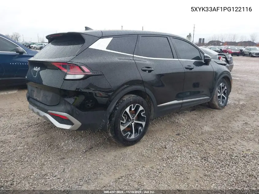 5XYK33AF1PG122116 2023 Kia Sportage Ex