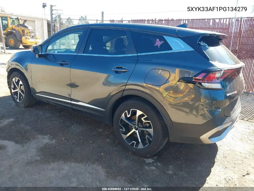 5XYK33AF1PG134279 2023 Kia Sportage Ex