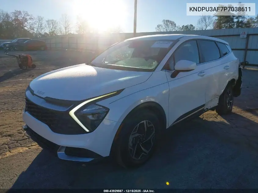 KNDPU3AF7P7038611 2023 Kia Sportage Lx