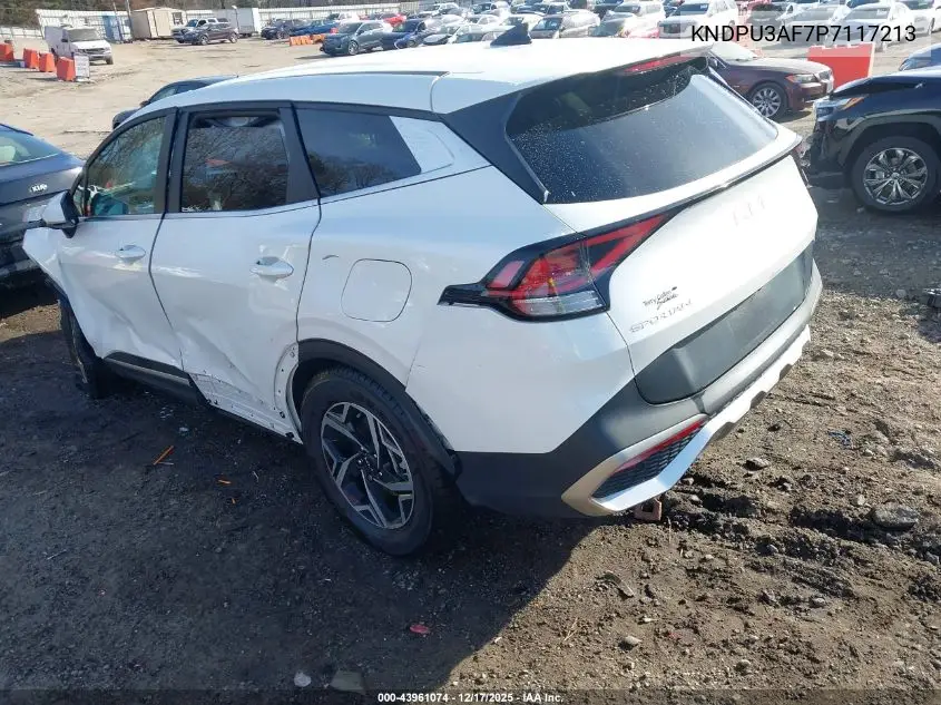 KNDPU3AF7P7117213 2023 Kia Sportage Lx