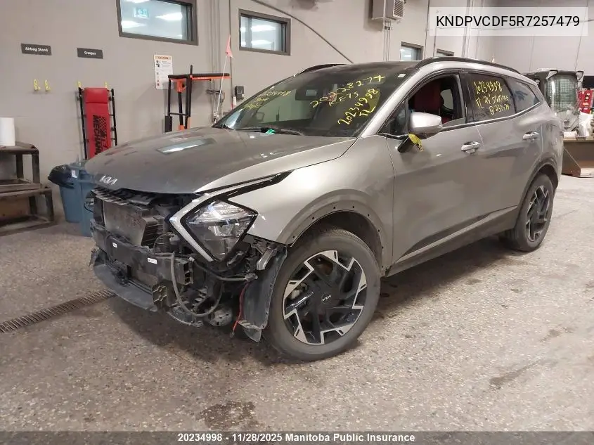 KNDPVCDF5R7257479 2024 Kia Sportage Ex Premium
