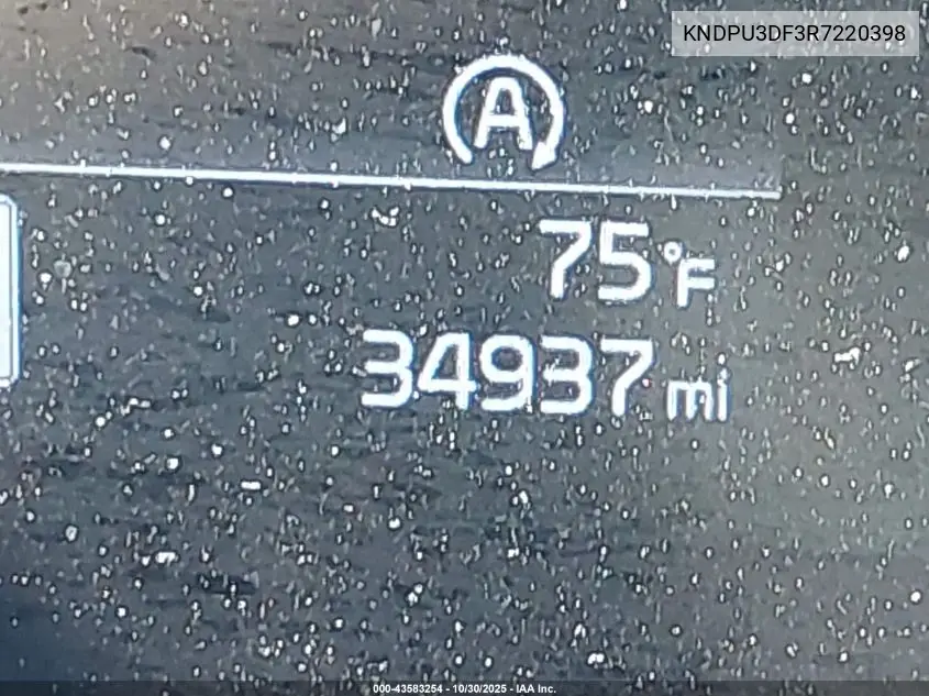 KNDPU3DF3R7220398 2024 Kia Sportage Lx