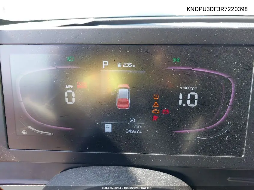 KNDPU3DF3R7220398 2024 Kia Sportage Lx