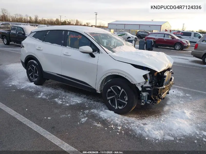 KNDPUCDG4R7124336 2024 Kia Sportage Hybrid Lx