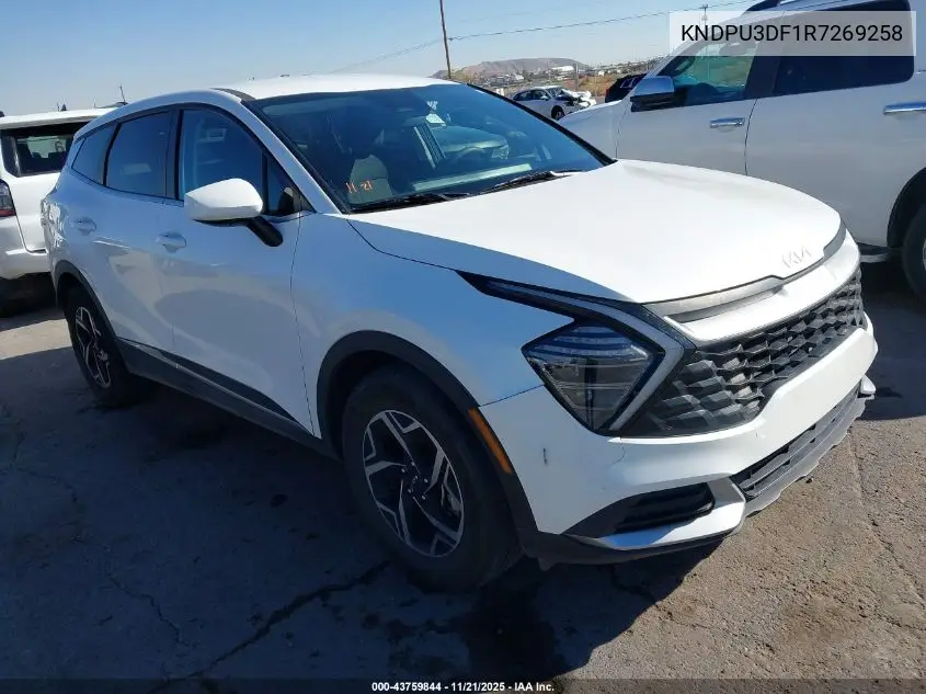 KNDPU3DF1R7269258 2024 Kia Sportage Lx