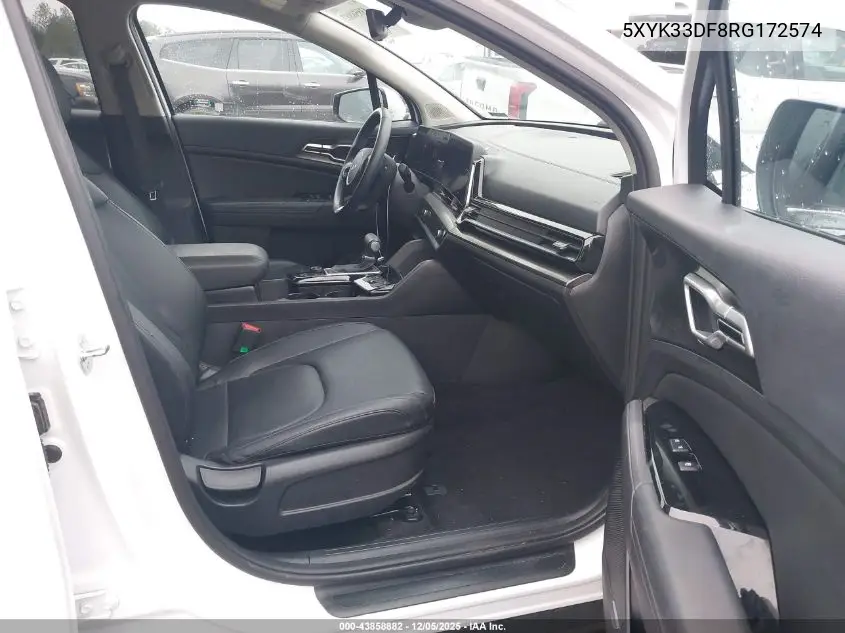 5XYK33DF8RG172574 2024 Kia Sportage Ex