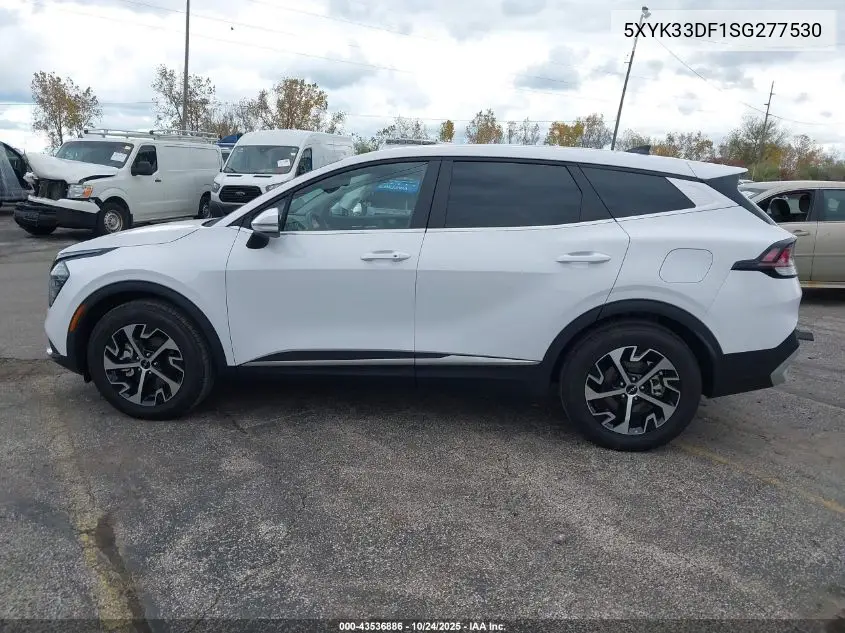5XYK33DF1SG277530 2025 Kia Sportage Ex