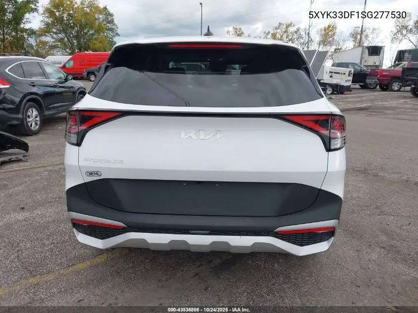 5XYK33DF1SG277530 2025 Kia Sportage Ex