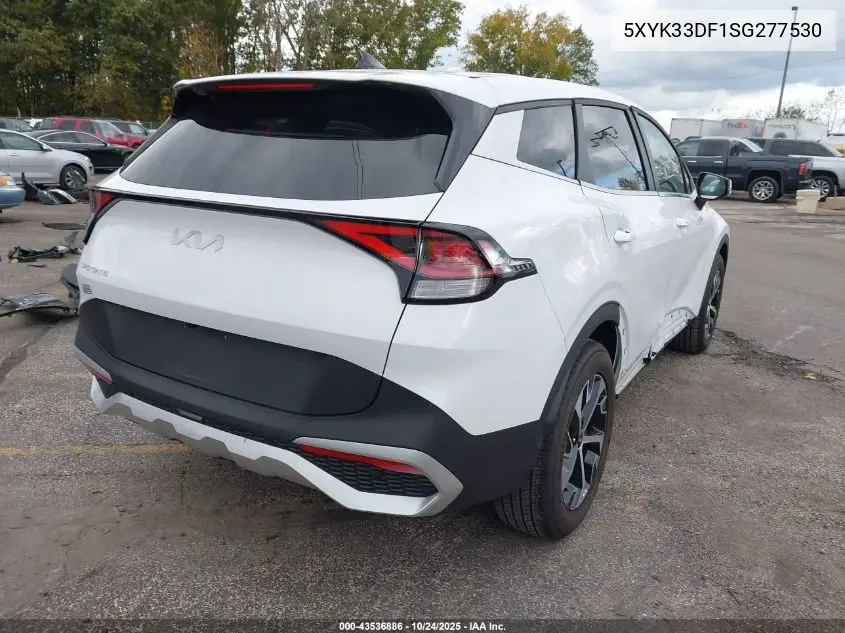 5XYK33DF1SG277530 2025 Kia Sportage Ex