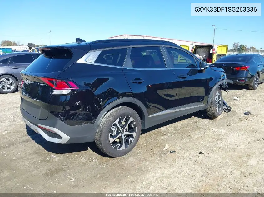 5XYK33DF1SG263336 2025 Kia Sportage Ex
