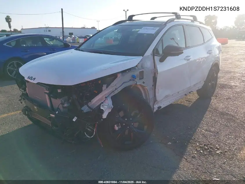 KNDPZDDH1S7231608 2025 Kia Sportage Plug-In Hybrid X-Line Prestige