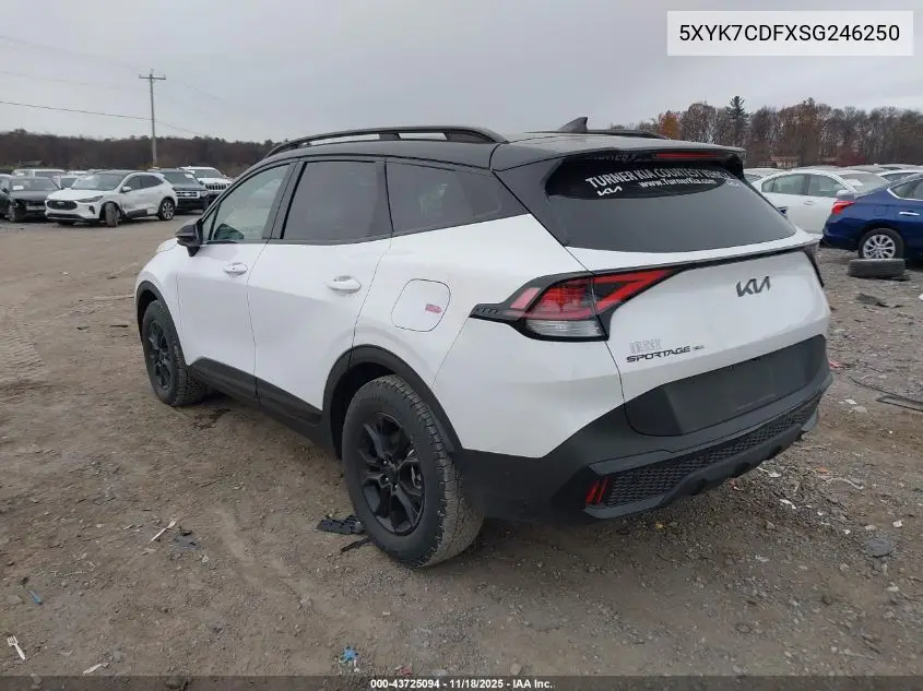 5XYK7CDFXSG246250 2025 Kia Sportage X-Pro