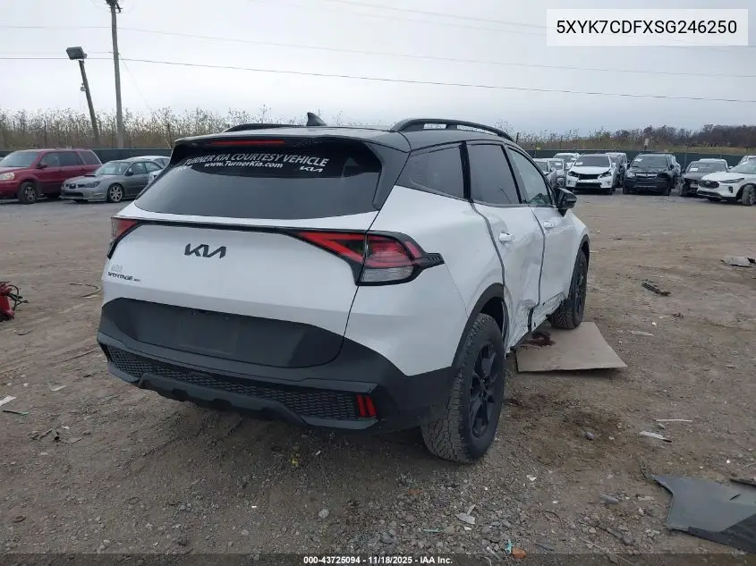 5XYK7CDFXSG246250 2025 Kia Sportage X-Pro