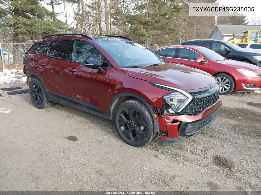 5XYK6CDF4SG235005 2025 Kia Sportage X-Line
