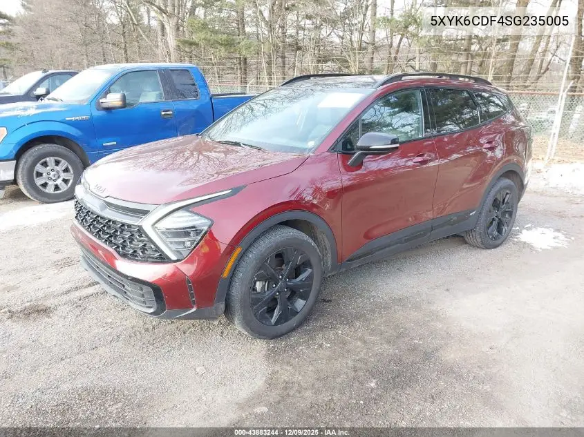 5XYK6CDF4SG235005 2025 Kia Sportage X-Line
