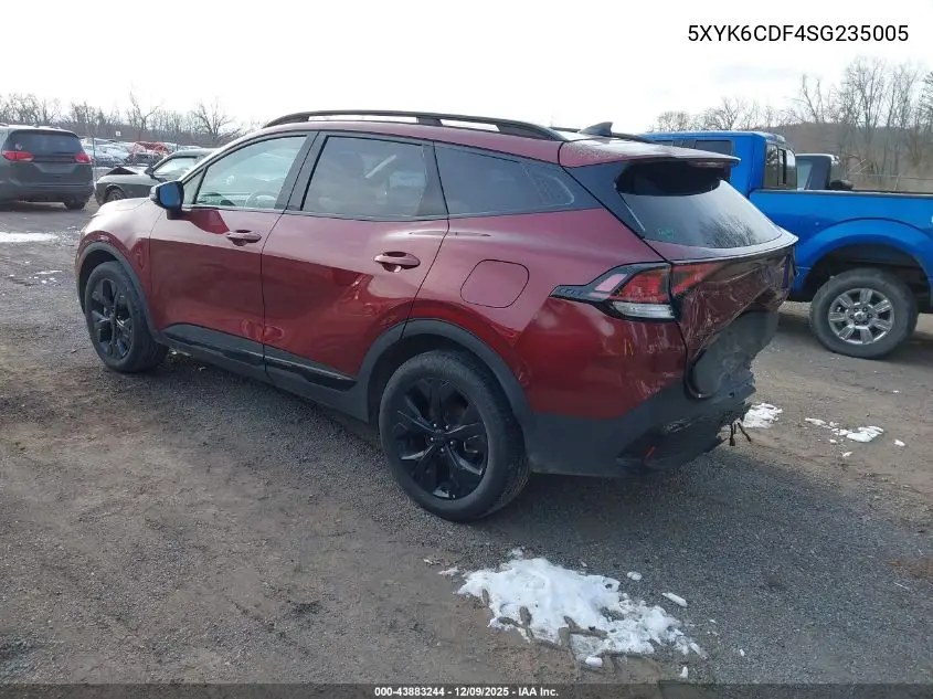 5XYK6CDF4SG235005 2025 Kia Sportage X-Line