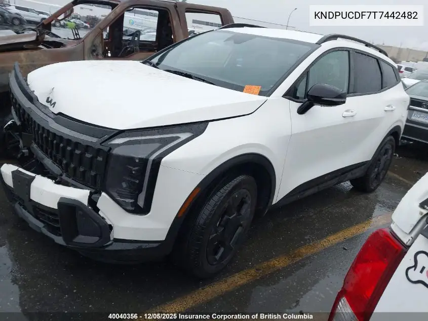 KNDPUCDF7T7442482 2026 Kia Sportage Lx