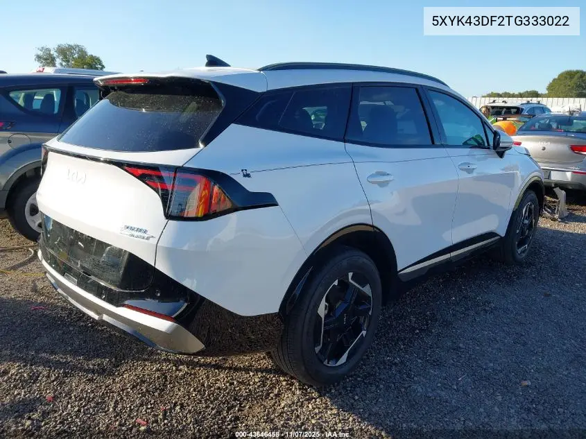 5XYK43DF2TG333022 2026 Kia Sportage Sx
