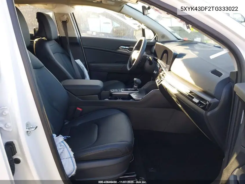 5XYK43DF2TG333022 2026 Kia Sportage Sx