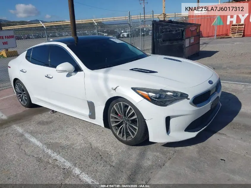 2018 Kia Stinger