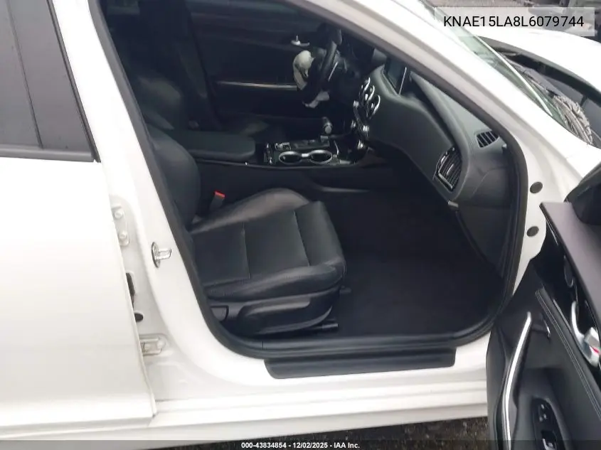 KNAE15LA8L6079744 2020 Kia Stinger Gt-Line