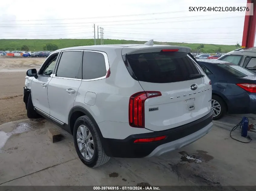 5XYP24HC2LG084576 2020 Kia Telluride Lx