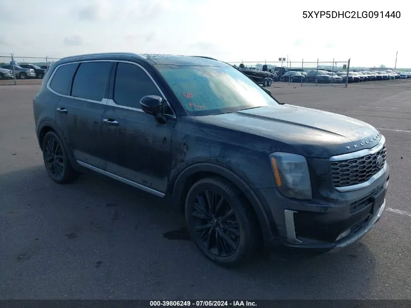 5XYP5DHC2LG091440 2020 Kia Telluride Sx