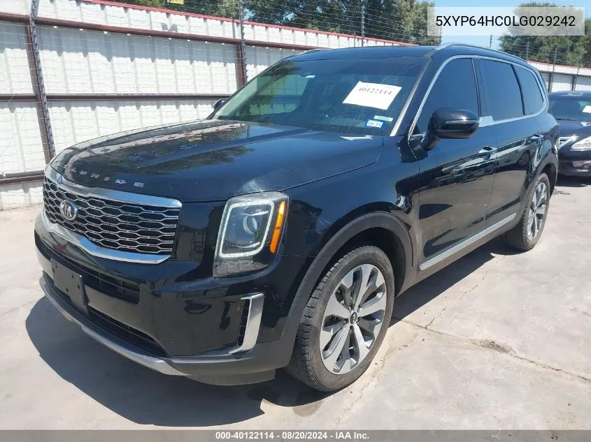 5XYP64HC0LG029242 2020 Kia Telluride S