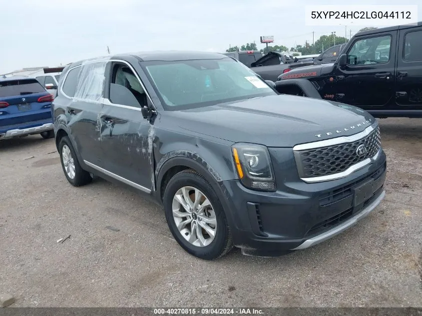 5XYP24HC2LG044112 2020 Kia Telluride Lx