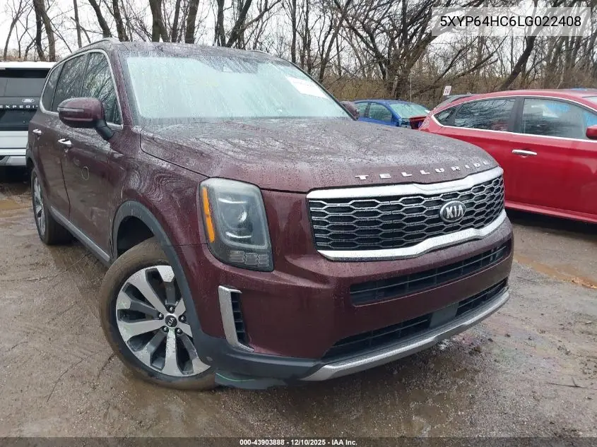 5XYP64HC6LG022408 2020 Kia Telluride S