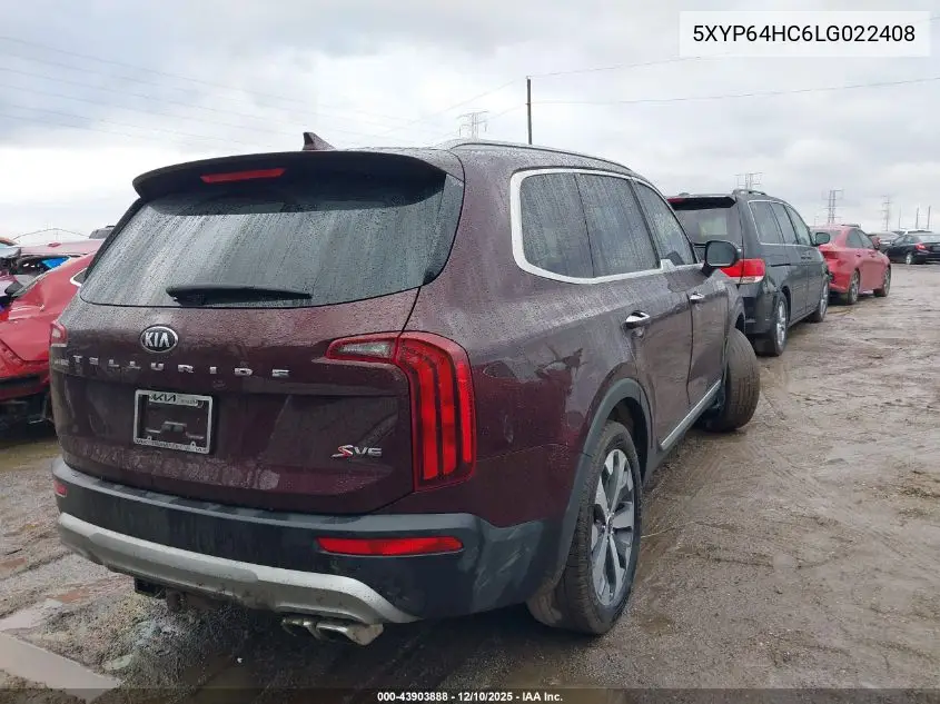 5XYP64HC6LG022408 2020 Kia Telluride S
