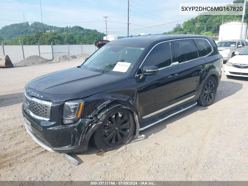 5XYP2DHC6MG167820 2021 Kia Telluride Lx