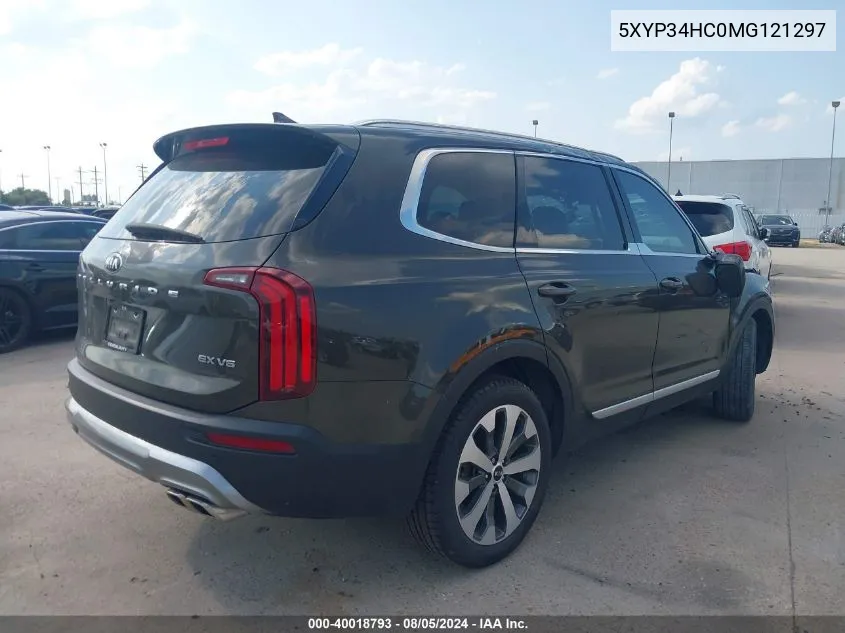 5XYP34HC0MG121297 2021 Kia Telluride Ex