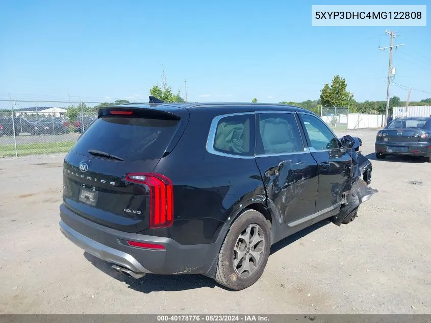 5XYP3DHC4MG122808 2021 Kia Telluride Ex