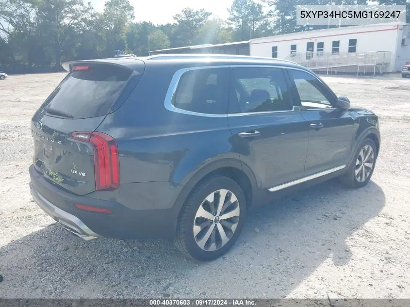 5XYP34HC5MG169247 2021 Kia Telluride Ex