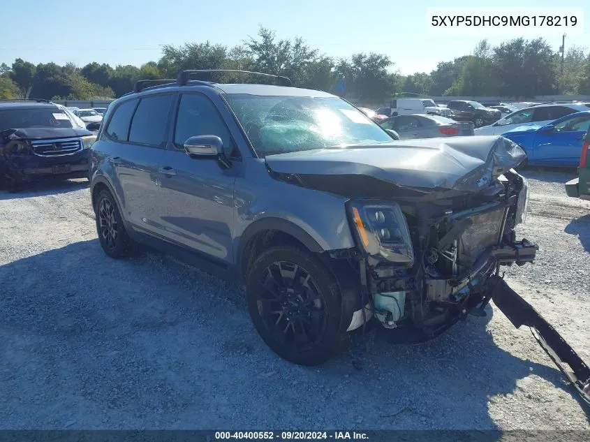 5XYP5DHC9MG178219 2021 Kia Telluride Sx