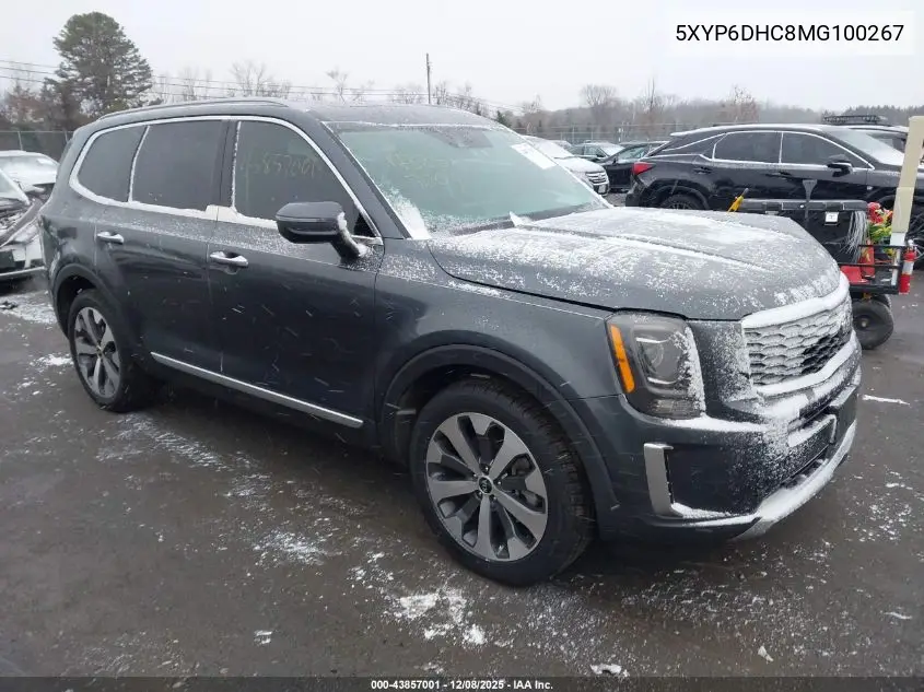 5XYP6DHC8MG100267 2021 Kia Telluride S
