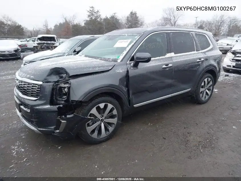 5XYP6DHC8MG100267 2021 Kia Telluride S