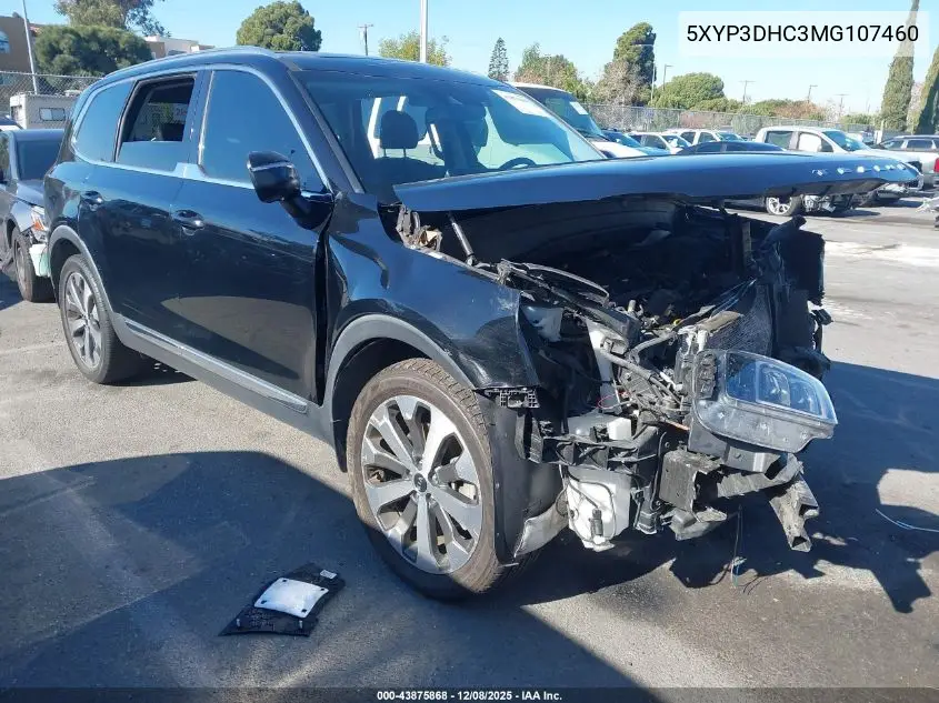 5XYP3DHC3MG107460 2021 Kia Telluride Ex