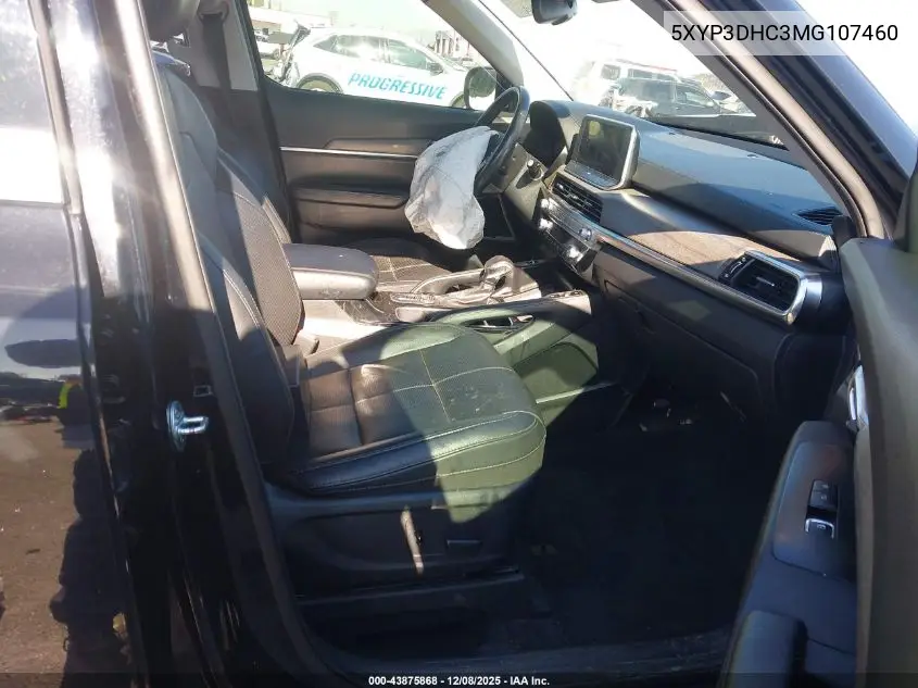 5XYP3DHC3MG107460 2021 Kia Telluride Ex