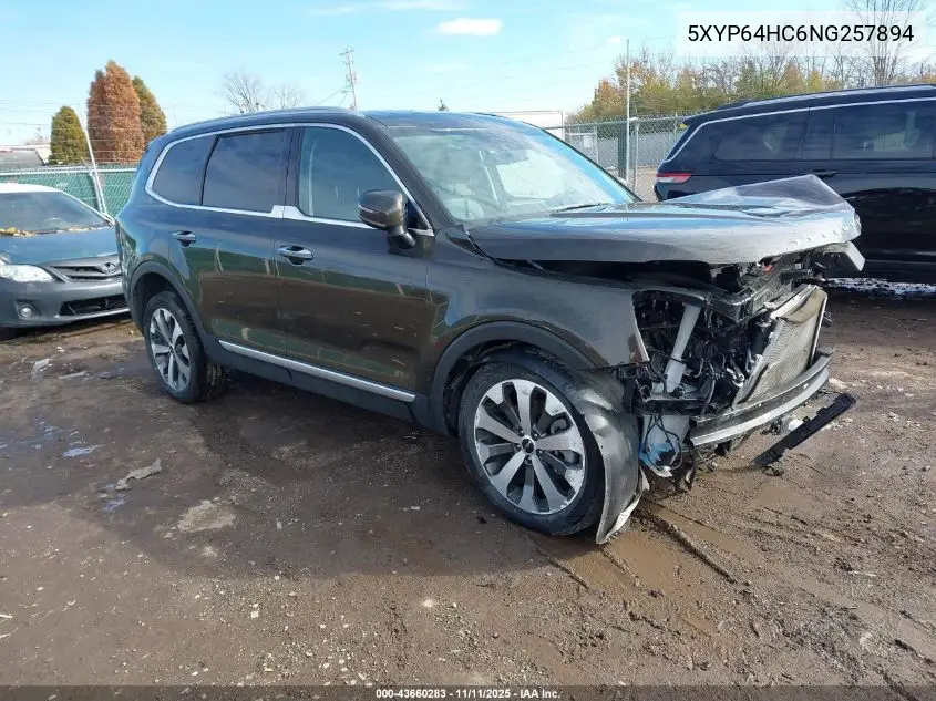 5XYP64HC6NG257894 2022 Kia Telluride S