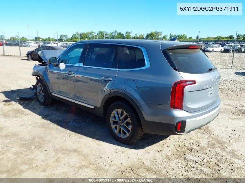 5XYP2DGC2PG371911 2023 Kia Telluride Lx