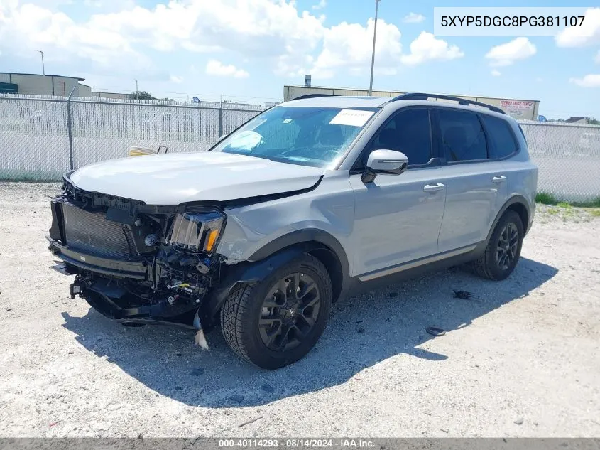 5XYP5DGC8PG381107 2023 Kia Telluride Sx Prestige X-Pro